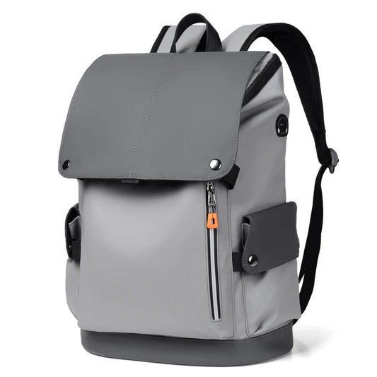 Leather Men's Laptop Backpack