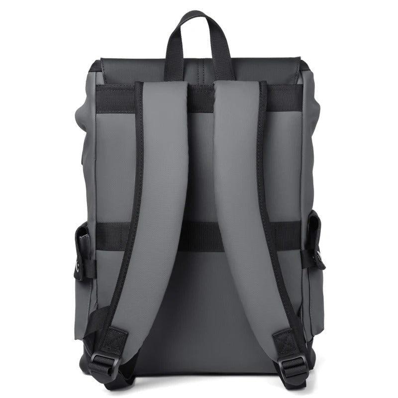 Leather Men's Laptop Backpack