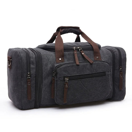 Canvas Travel Bag: Large Capacity Carry-On Luggage - Men's Duffel Bag